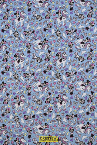 Minnie Mouse I Believe In Unicorns Blue