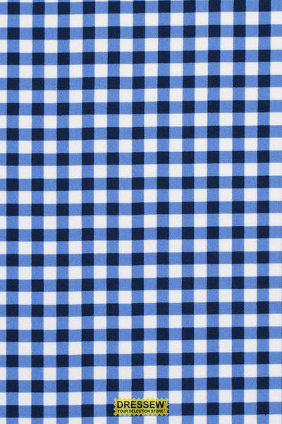 Mixology Gingham Print Navy / White
