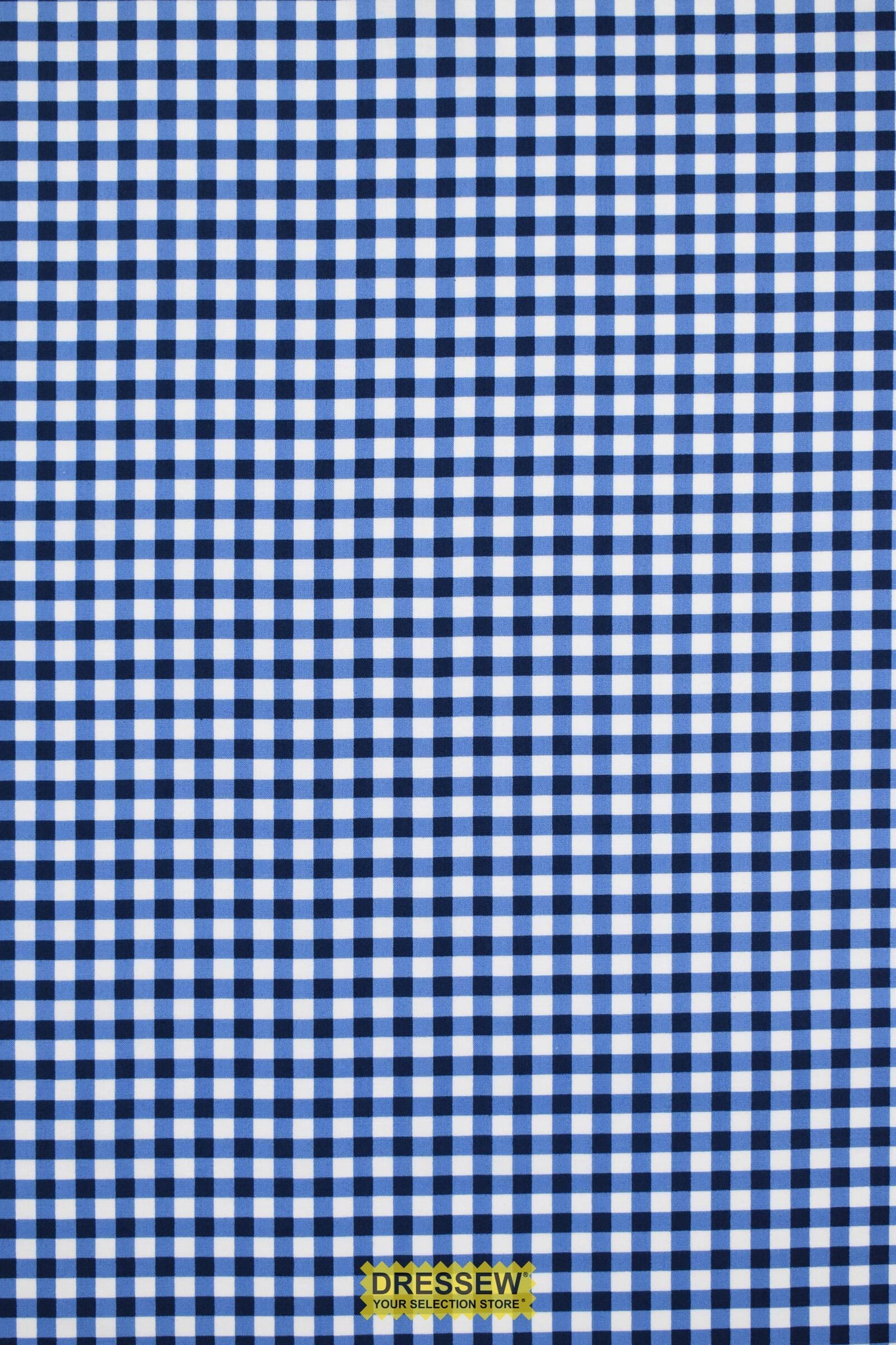 Mixology Gingham Print Navy / White