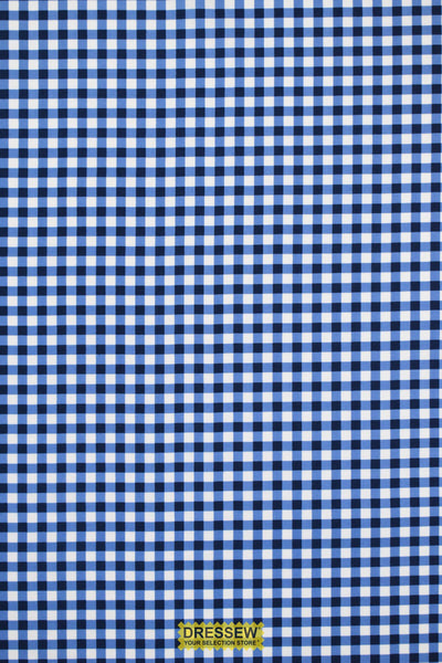 Mixology Gingham Print Navy / White