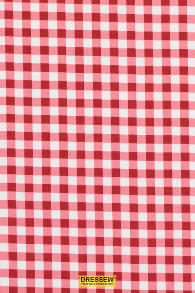 Mixology Gingham Red / White