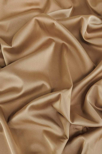 Moonlight Stretch Satin Latte