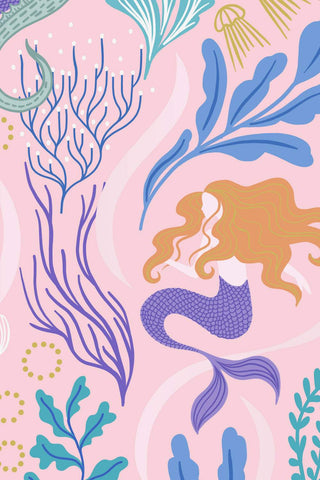 Moontide - Moontide Mermaids By Lewis & Irene Pink / Metallic Gold