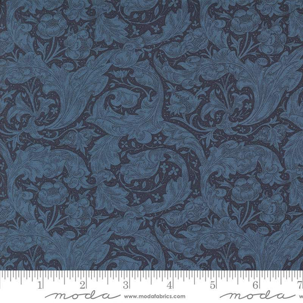 Morris Manor Bachelors Button By Barbara Brackman For Moda Twilight