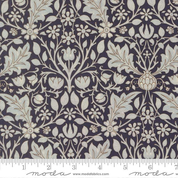 Morris Muse Triple Net Floral By Barbara Brackman For Moda Twilight