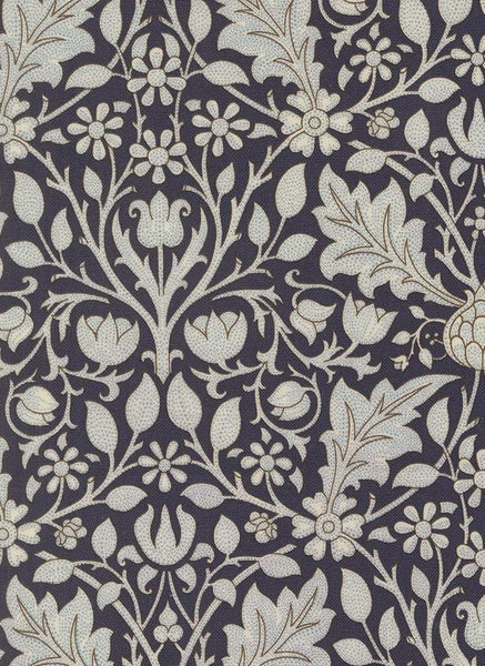 Morris Muse Triple Net Floral By Barbara Brackman For Moda Twilight