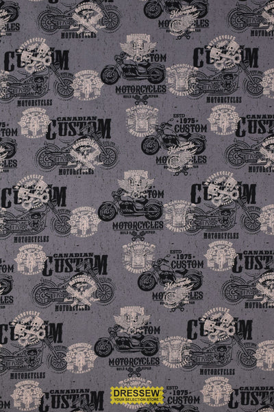 Motorcycles Grey / Black