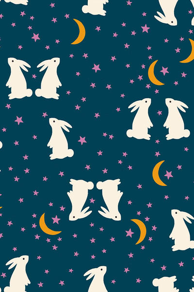 Mystic Fable Bunnies By Alexia Marcelle Abegg Of Ruby Star Society For Moda Galaxy