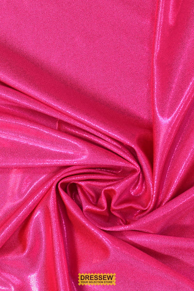 Mystique Foil Lycra Hot Pink