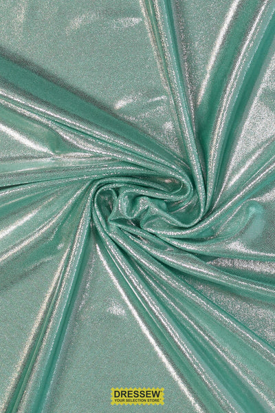 Mystique Foil Lycra Light Turquoise