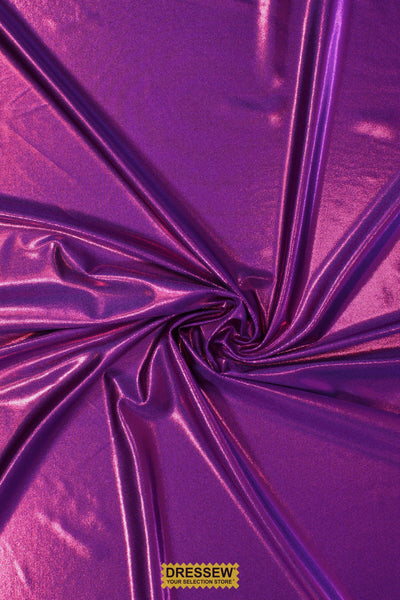 Mystique Foil Lycra Purple / Fuchsia