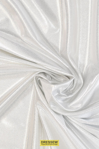 Mystique Foil Lycra Silver / White