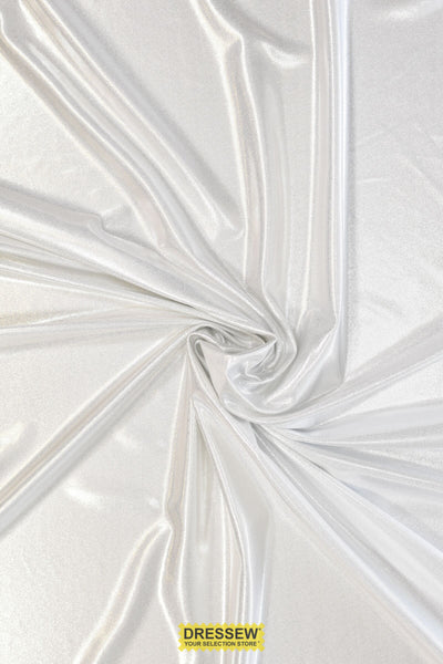 Mystique Foil Lycra Silver / White