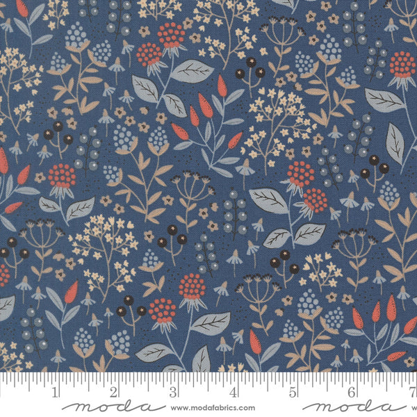 Natures Sketchbook Leaves and Berries By Elena Amo For Moda Twilight