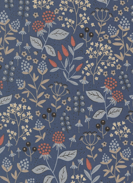 Natures Sketchbook Leaves and Berries By Elena Amo For Moda Twilight