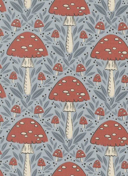 Natures Sketchbook Mushrooms By Elena Amo For Moda Sky