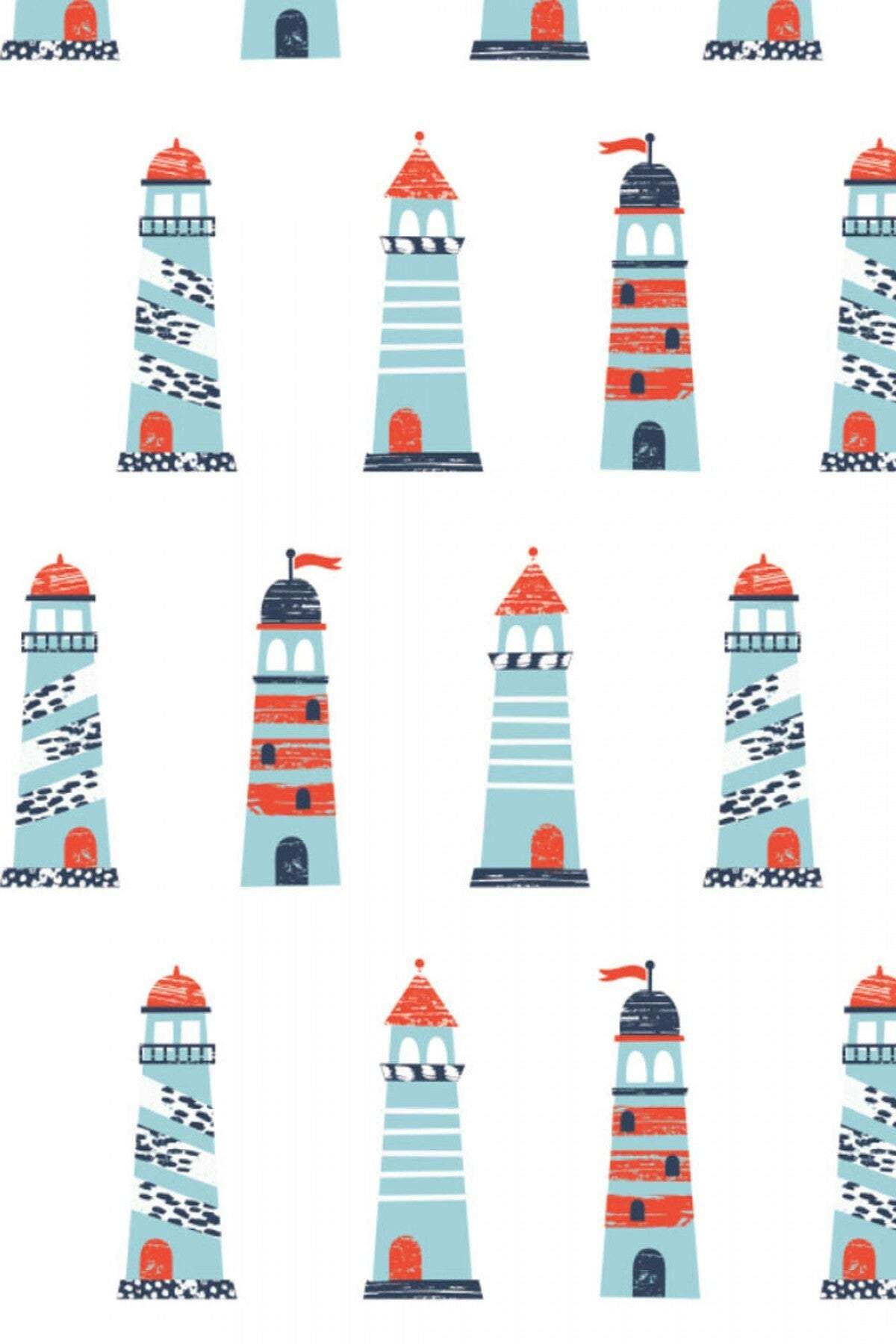 Nautical Lighthouses White