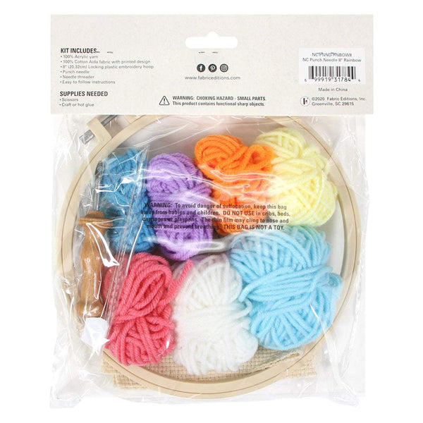 Needle Punch Kit Rainbow