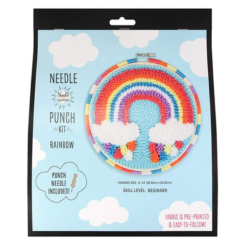 Needle Punch Kit Rainbow