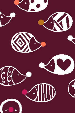 Neko No Yume Nezumi By Hitomi Osumi For Cotton + Steel Raspberry