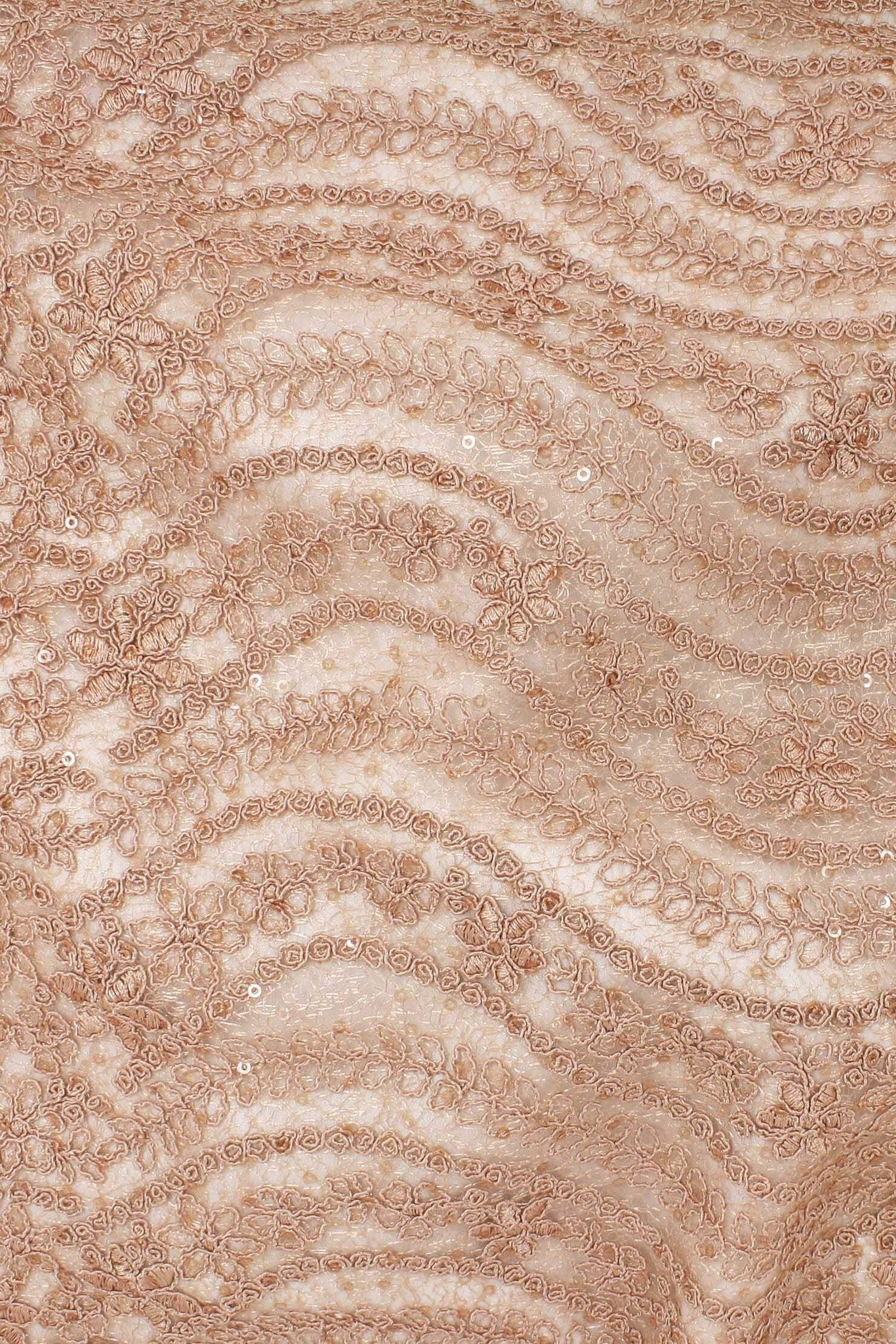 Nellie Sequin Lace Tea Rose