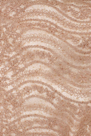 Nellie Sequin Lace Tea Rose