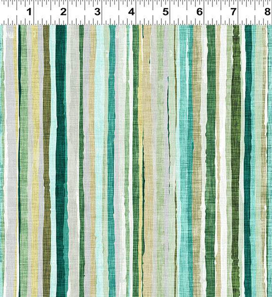 New Earth Stripe Green
