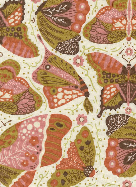 Night Owl Butterflies By Gingiber For Moda Cloud