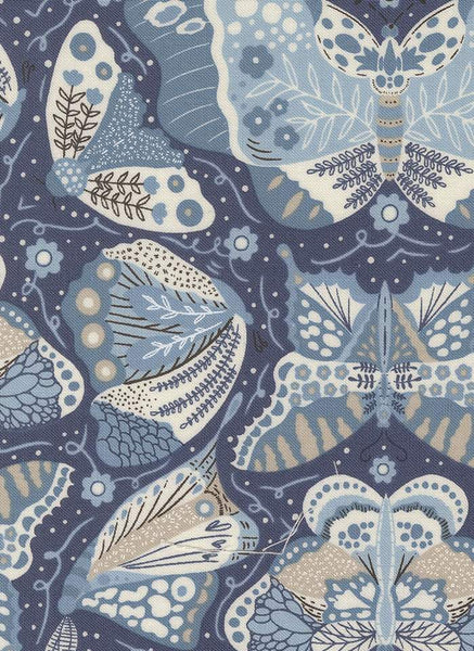 Night Owl Butterflies By Gingiber For Moda Dusk