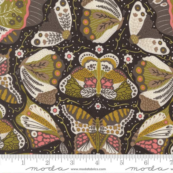 Night Owl Butterflies By Gingiber For Moda Midnight