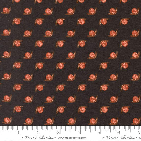 Night Owl Snails By Gingiber For Moda Midnight