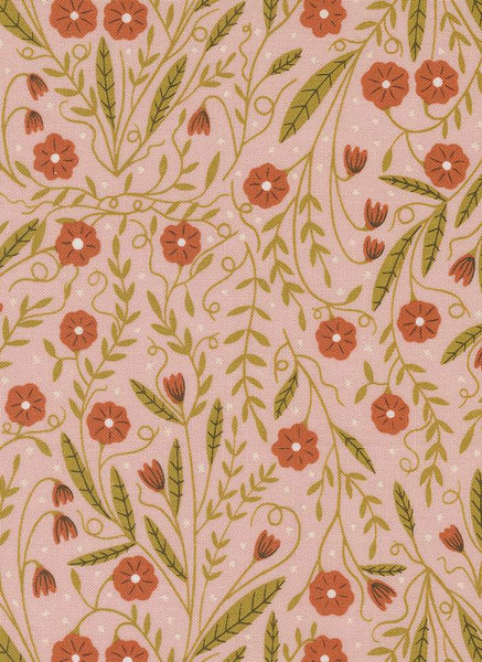 Night Owl Woodland Floral By Gingiber For Moda Petal