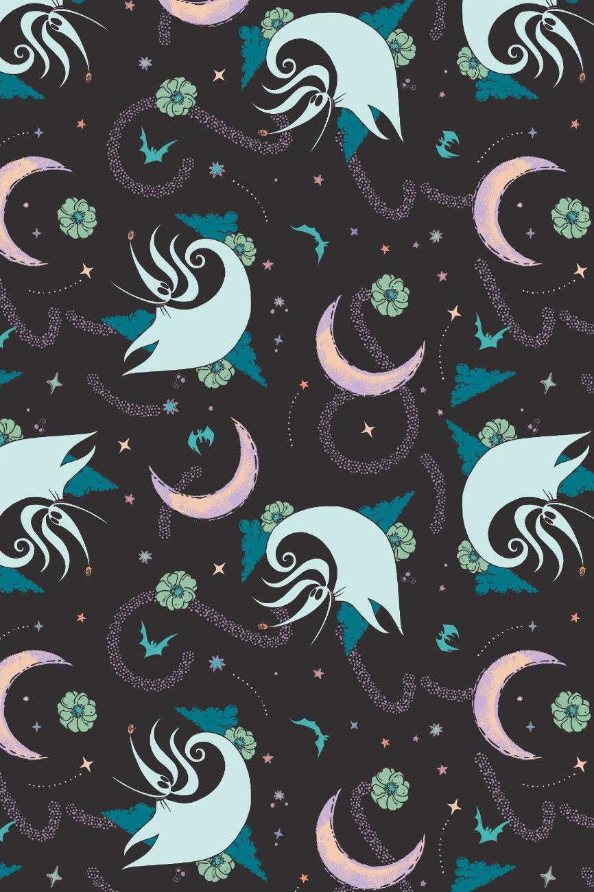 Nightmare Before Christmas Mystical Opulence Astral Zero the Dog Black