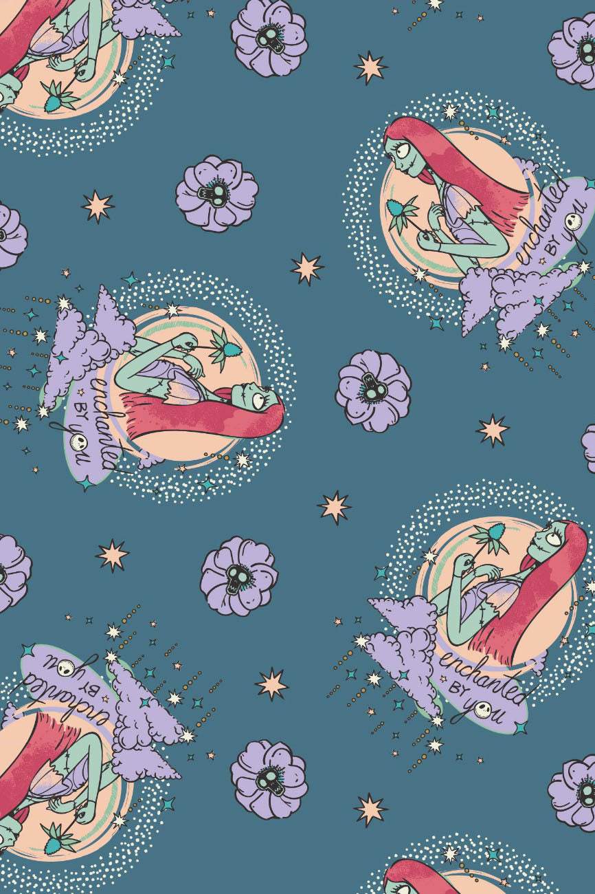 Nightmare Before Christmas Mystical Opulence Enchanted Sally Navy