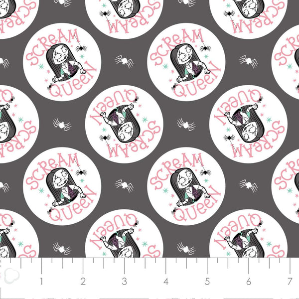 Nightmare Before Christmas Scream Queen Dot Charcoal