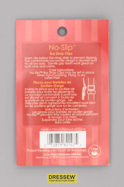 No-Slip Bra Strap Clips Clear