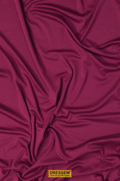 Noble Check Knit Burgundy