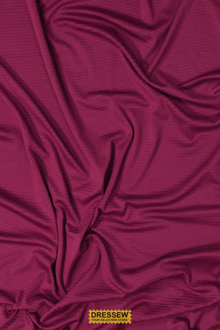 Noble Check Knit Burgundy