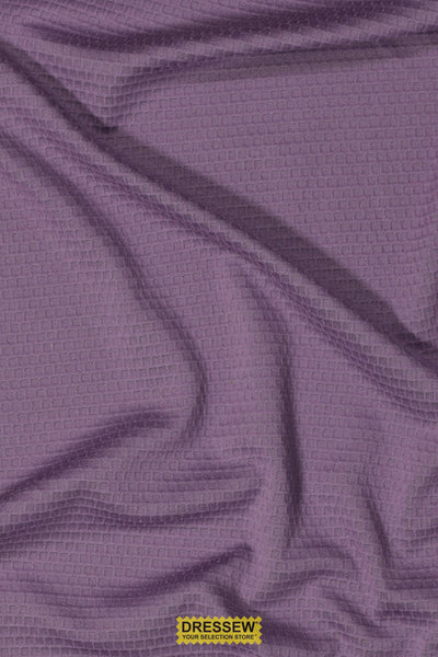 Noble Check Knit Plum