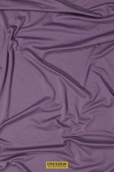 Noble Check Knit Plum