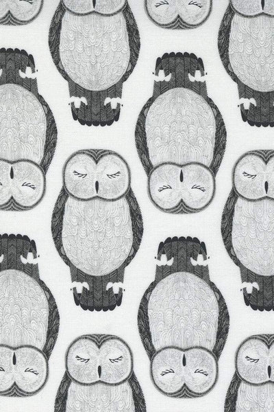 Nocturnal Sleeping Owls By Gingiber For Moda Moon