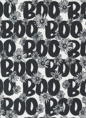 Noir Boo Text By Alli K. For Moda Ghost