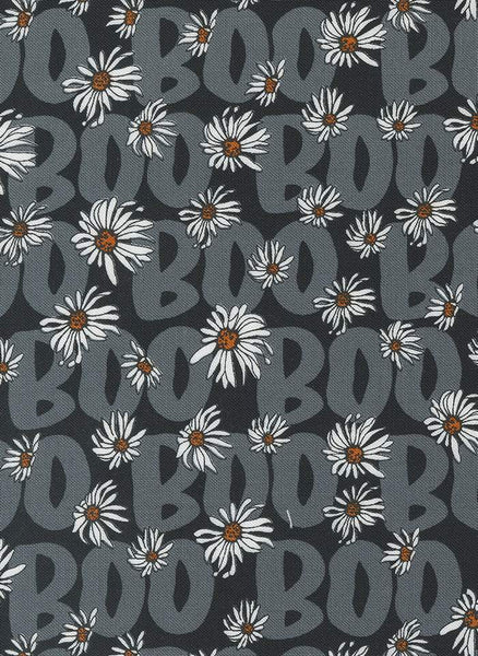 Noir Boo Text By Alli K. For Moda Midnight