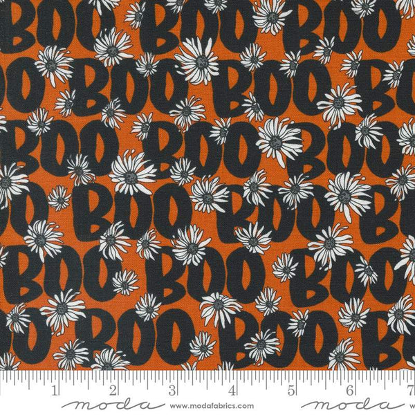 Noir Boo Text By Alli K. For Moda Pumpkin
