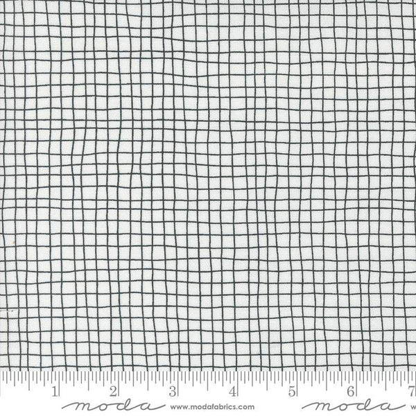 Noir Mummy Wrap Grid By Alli K. For Moda Ghost