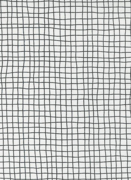 Noir Mummy Wrap Grid By Alli K. For Moda Ghost