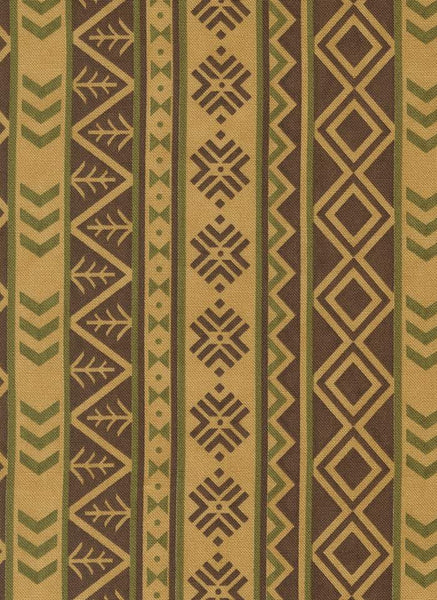 Northwoods Lodge Northwest Stripes By Deb Strain For Moda Fawn