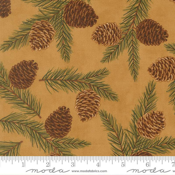 Northwoods Lodge Pinecones By Deb Strain For Moda Fawn