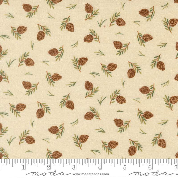 Northwoods Lodge Tossed Pinecones By Deb Strain For Moda Natural