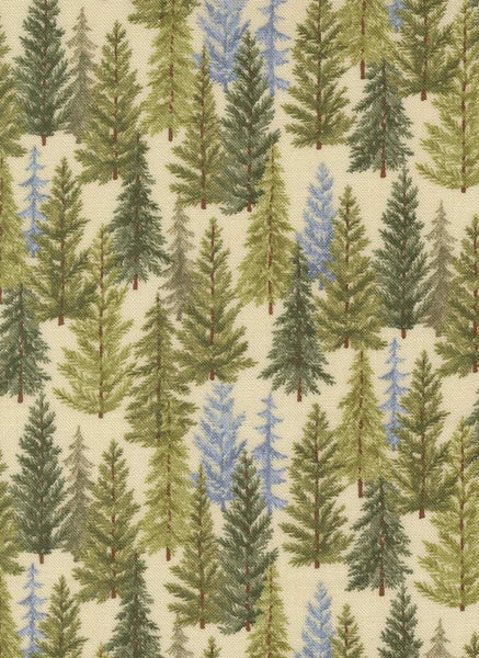 Northwoods Lodge Tree Line By Deb Strain For Moda Natural